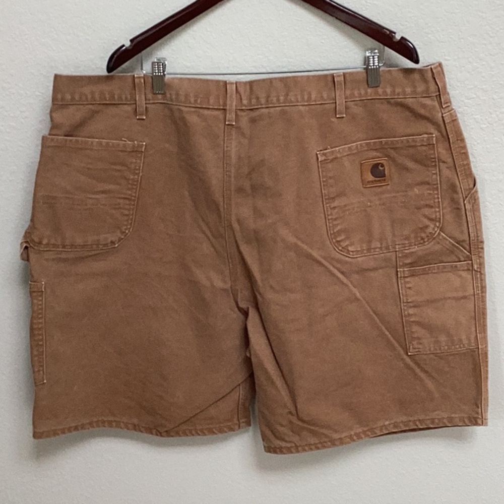 Men's Tan Shorts. CARHARTT - Picture 3 of 6
